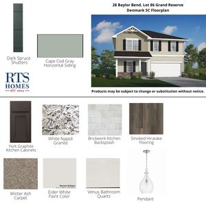 New construction Single-Family house 28 Baylor Bend-, Hinesville, GA 31313 plan The Denmark - image 5