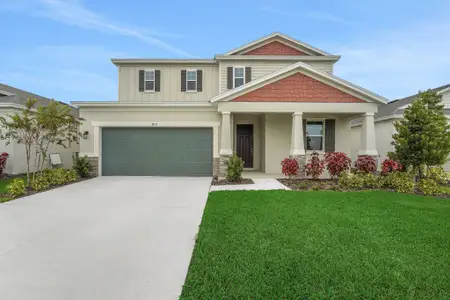 New construction Single-Family house 7831 Glen Lily Pl, Parrish, FL 34219 plan Modena - image