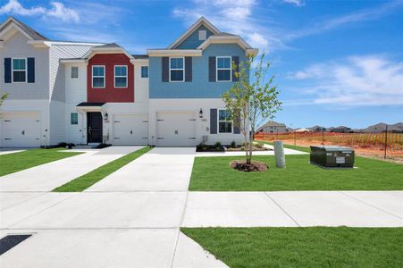 New construction Townhouse house 9404 Mill St, Unit A, Providence Village, TX 76227 - image