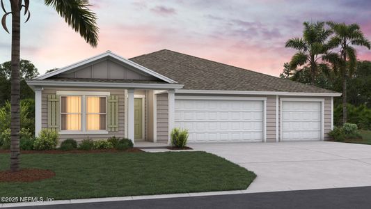 New construction Single-Family house 75 Sawdust Ln, Palm Coast, FL 32137 - image