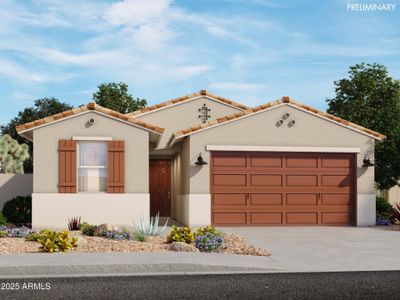 New construction Single-Family house 25203 N 160Th Ave, Surprise, AZ 85387 plan Sierra - image
