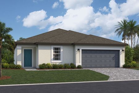 New construction Single-Family house 322 Lakeside Hideaway Ln, Lehigh Acres, FL 33936 plan Captiva - image