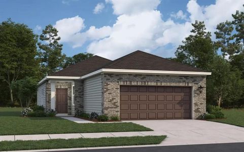 New construction Single-Family house 10155 Tiger Flower Lane, Houston, TX 77016 - photo 0