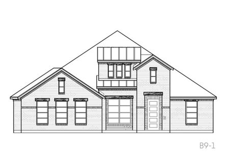 New construction Single-Family house 109 Lana Gdn Wy, Waxahachie, TX 75165 plan Richmond - image