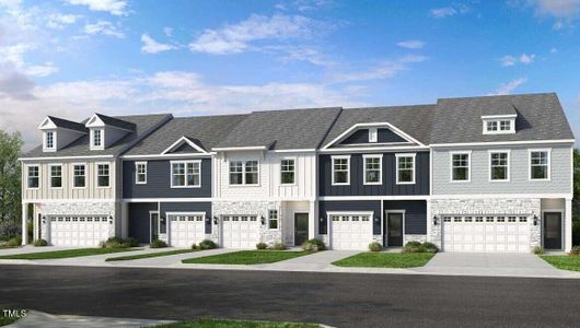 New construction Townhouse house 2710 Sammish Wy, Raleigh, NC 27616 - image