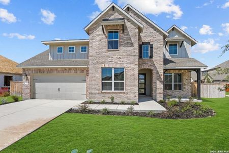 New construction Single-Family house 165 Annette Dr, Castroville, TX 78009 plan Jefferson - image