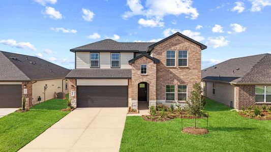 New construction Single-Family house 3306 Bonnie Heights St, Fulshear, TX 77441 plan Ozark - image