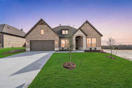New construction Single-Family house 536 Mitchell Blvd, Weatherford, TX 76087 plan San Gabriel II - image