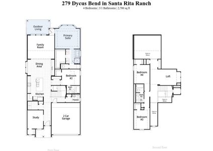 New construction Single-Family house 279 Dycus Bnd, Liberty Hill, TX 78642 Martin Plan- photo 1 1