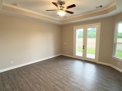 New construction Single-Family house 23647 Golden Birch Bnd, Tomball, TX 77375 plan Portico - image 8