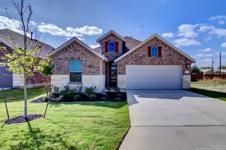 New construction Single-Family house 833 Saltbush St, New Braunfels, TX 78130 plan Fiji - image
