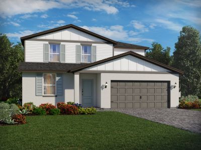 New construction Single-Family house 14409 Sw New Dawn Rd, Indiantown, FL 34956 plan Orchid - image