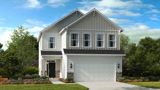 New construction Single-Family house 17118 Walker Wylie Dr, Charlotte, NC 28278 plan Montreat Premier - image