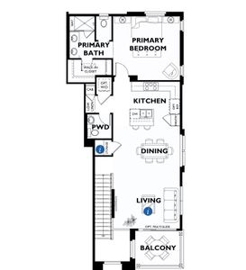 New construction Duplex house 800 E San Marino Dr, Queen Creek, AZ 85140 plan Ascent - image