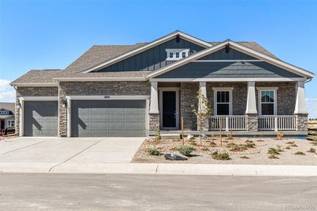 New construction Single-Family house 3885 Freestone Point, Castle Rock, CO 80108 Ridge- photo 0