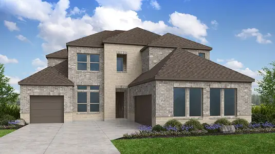 New construction Single-Family house 1100 Tupelo Lndg, Argyle, TX 76226 plan Coral - image