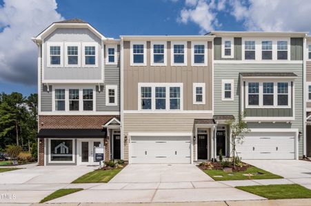 New construction Townhouse house 2107 Kettle Falls Station, Apex, NC 27502 - photo 0