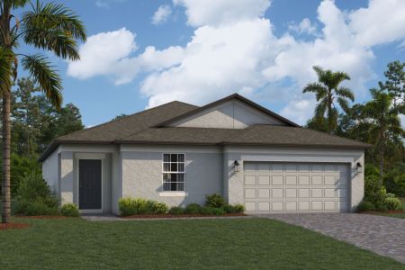 New construction Single-Family house 12979 Castle Oaks Dr, Hudson, FL 34669 plan Elmhurst - image