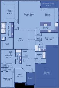 New construction Single-Family house 365 ELK Dr, Fate, TX 75189 plan Jackson - image 5