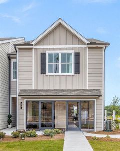 New construction Townhouse house 27 Tumbling Water Trail, Dawsonville, GA 30534 - photo 0