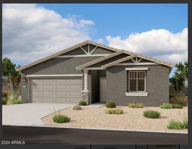 New construction Single-Family house 46968 W Old Timer Rd, Maricopa, AZ 85139 Larkspur- photo 0 0