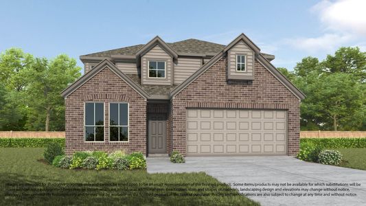 New construction Single-Family house 5011 Blessing Dr, Katy, TX 77493 Plan 254- photo 0