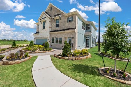 New construction Single-Family house 5210 Big Dipper Dr, Manvel, TX 77578 Haven - Villas Collection- photo 2 2