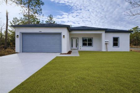 New construction Single-Family house 3566 W Hayward Ln, Citrus Springs, FL 34433 - image