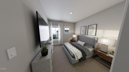 New construction Townhouse house 2411 Adrift Rd, Fuquay Varina, NC 27526 plan Atlas End Unit - image 18