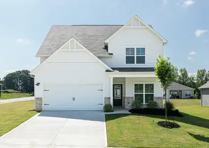 New construction Single-Family house 281 Sunfish Cir, Hoschton, GA 30548 plan Savannah - image