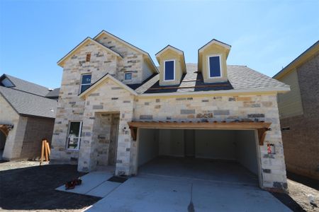 New construction Single-Family house 3804 Prosper Rd, Leander, TX 78641 Belmont II- photo 0