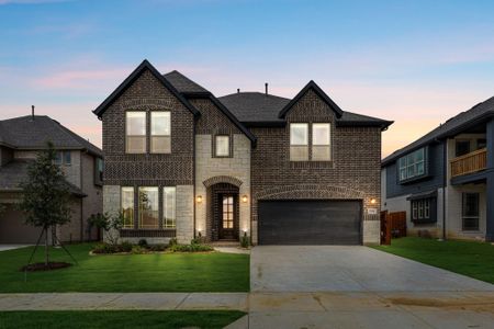 New construction Single-Family house 3309 Emerald Trace Dr, Denton, TX 76226 plan Rose II - image 2