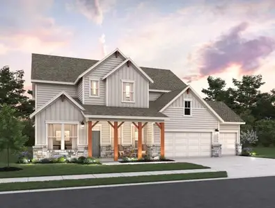 New construction Single-Family house 17525 Della Rose Dr, Pflugerville, TX 78660 plan Hathaway - image