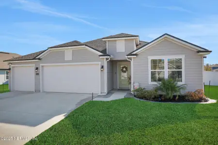 New construction Single-Family house 2496 Cold Stream Ln, Green Cove Springs, FL 32043 plan Destin - image