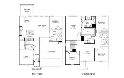 New construction Single-Family house 355 Sope Creek Cir, Pendergrass, GA 30567 Chatham- photo 0 0