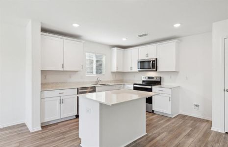 Spacious kitchen with ample cabinet space*real home pictured