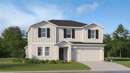 New construction Single-Family house 4160 Singing Mockingbird Boulevard, Bartow, FL 33830 Honor- photo 0