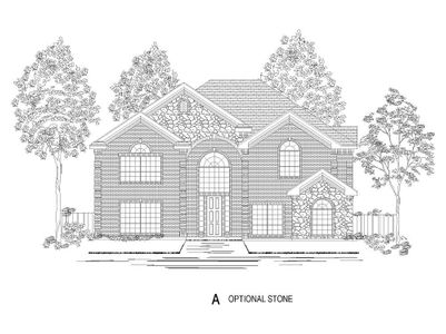 New construction Single-Family house 11676 Oregon Trail, Frisco, TX 75035 Monticello R (w/Media)- photo 0