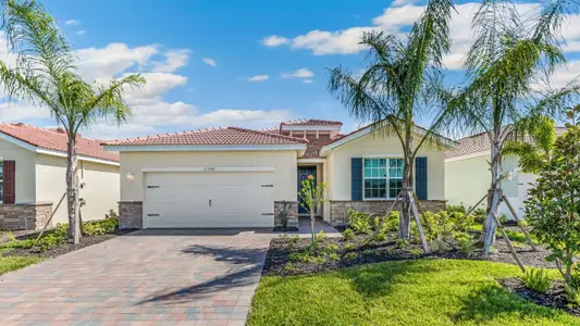 New construction Single-Family house 548 Spring Hl, Cape Coral, FL 33993 plan Delray - image