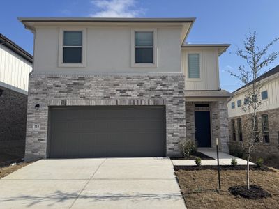 New construction Single-Family house 558 Backstays Lp, Kyle, TX 78640 Carson- photo 0