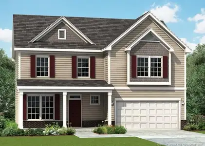 New construction Single-Family house 578 Southerland Peak Dr, Raeford, NC 28376 plan Topsail - image