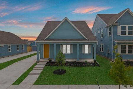 New construction Single-Family house 112 Cherry Blossom Ln, Taylor, TX 76574 plan Jasper - image