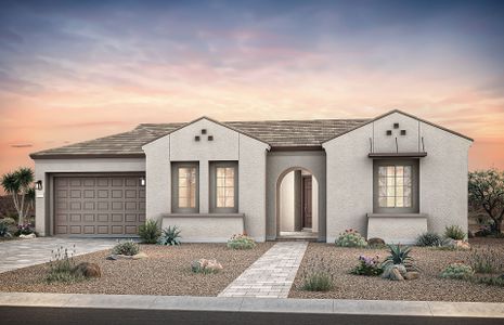 New construction Single-Family house 7523 W Saguaro Perch Wy, Marana, AZ 85658 plan Voyage - image