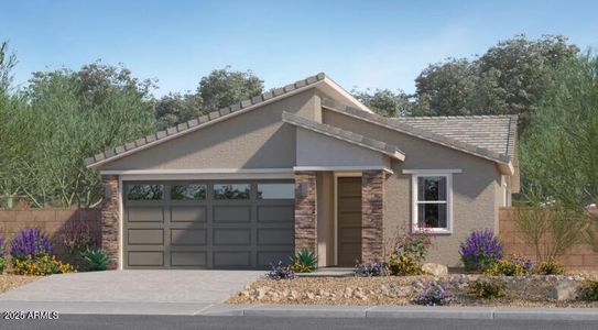 New construction Single-Family house 30272 W Wild Hazel Dr, Buckeye, AZ 85396 plan Hadley Plan 3470 - image