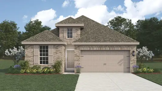 New construction Single-Family house 912 Nolte Bnd, Seguin, TX 78155 plan Salerno - image