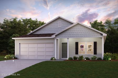 New construction Single-Family house 3 Upland Pl, Palm Coast, FL 32164 Cabot- photo 0