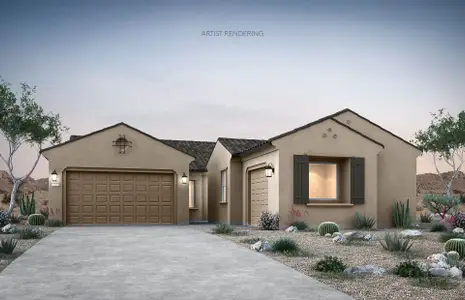 New construction Single-Family house 37234 N Marsala Rd, San Tan Valley, AZ 85140 plan Ravenna - image