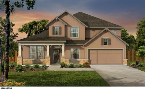 New construction Single-Family house 12823 Fort Mcintosh, San Antonio, TX 78245 The Latham- photo 0