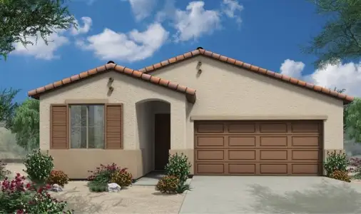 New construction Single-Family house 18195 W Soft Wind Dr, Surprise, AZ 85387 plan Brisas - image
