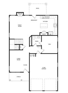 New construction Single-Family house 434 GA Highway 211, Winder, GA 30680 plan The Dresden - image 5